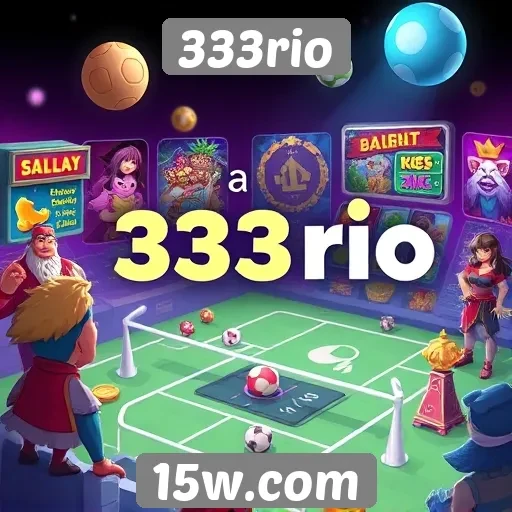 Como o 333rio se destaca entre plataformas de jogos